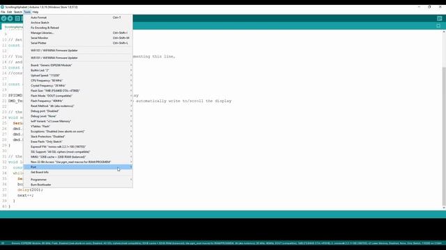 Episode 1: P10 Display with using Arduino-ESP8266 смотреть онлайн