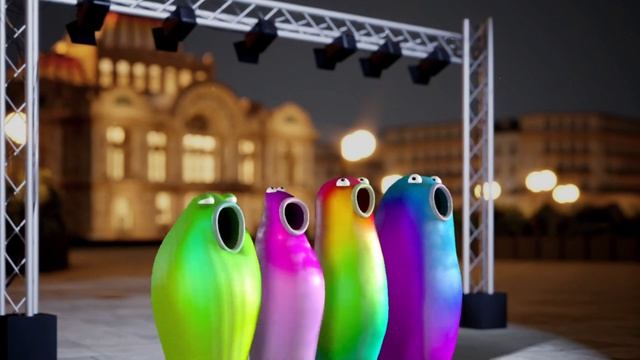 Imperial March but sung by Blob Opera смотреть онлайн