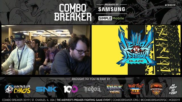 Lethal League Blaze - Combo Breaker 2019 TOP 4 [1080p/60fps] смотреть онлайн