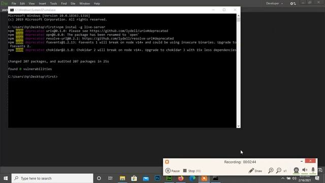 How to Instal Live-Server via npm | Auto Refresh Web-Page смотреть онлайн