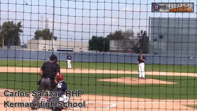CARLOS SALAZAR PROSPECT VIDEO, RHP, KERMAN HIGH SCHOOL смотреть онлайн
