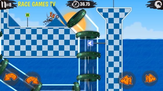 MOTO X3M BIKE RACE GAME: FIRT GAMEPLAY WALKTHROUGH| BIKE RACING IN POOL PARTY смотреть онлайн