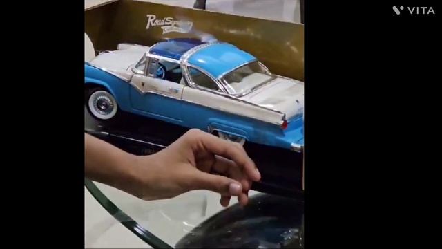 Unboxing A New 1/18 Scale Classic Car (1955 Ford Crown Victoria) Brand Road Signature Price 4,000.
