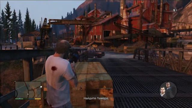 GTA 5 - Захват лесопилки #55 смотреть онлайн