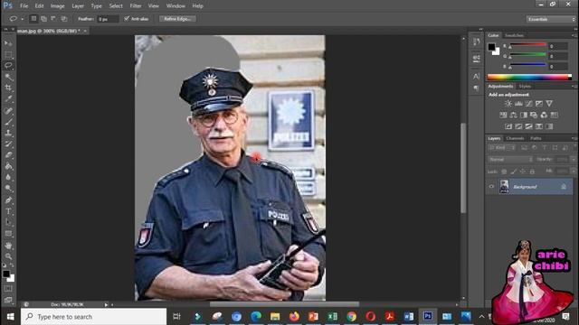 Tutorial Photoshop CS 6 - cara mengubah background foto смотреть онлайн