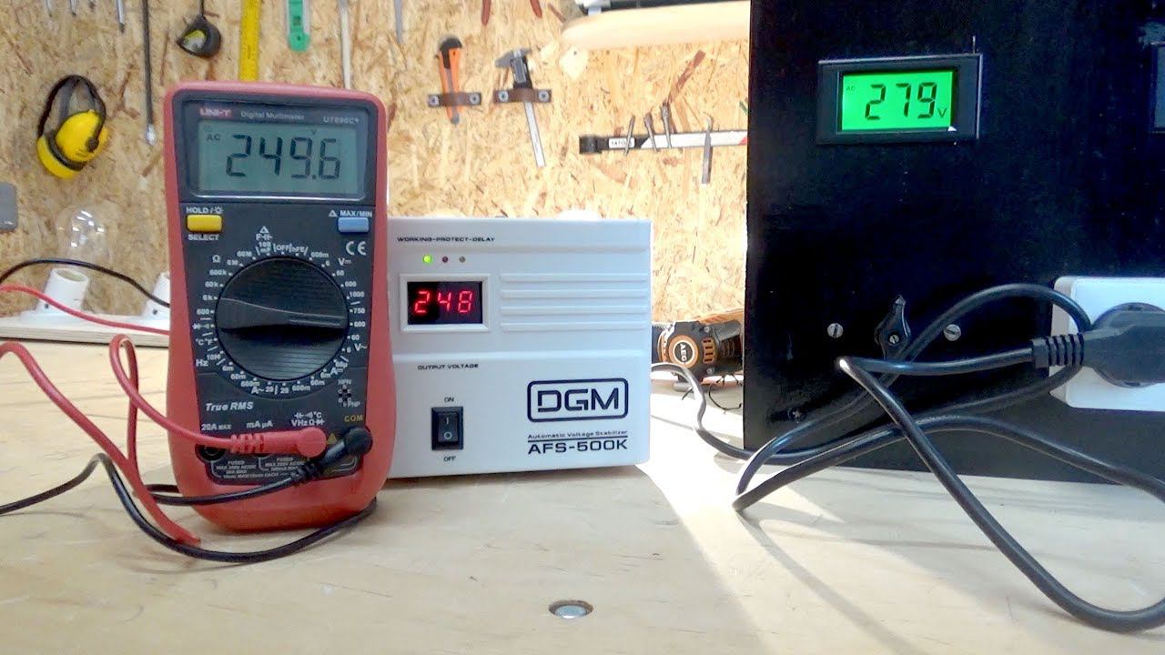 Обзор DGM AFS-500K. Самый дешевый стабилизатор напряжения