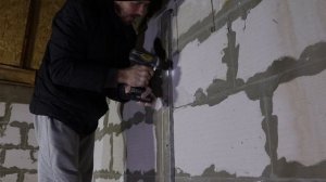 Штроба в газобетоне самый лёгкий способ