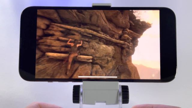 Rise of the Tomb Raider: 20 Year Celebration | iPhone 13 Pro Max gameplay via iOS STADIA смотреть онлайн