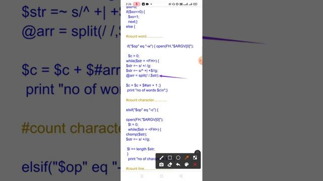 Count number of lines,words,characters in a file using Perl programming. ex2 смотреть онлайн