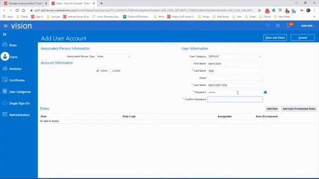 38. How to create a User in Oracle HCM Cloud смотреть онлайн
