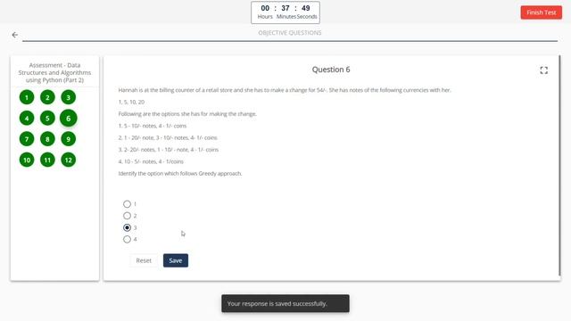 Data Structure and Algorithms using Python - Part 2 answer Infosys Springboard Answer springboard смотреть онлайн