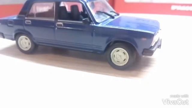 Обзор масштабной модели/ВАЗ-2107/Деагостини/Автолегенды СССР/1:43. смотреть онлайн