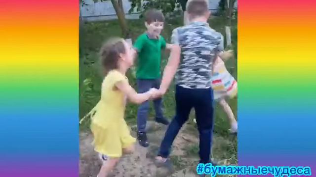 Поздравление с Днём Защиты Детей! Объединение "Бумажные чудеса" смотреть онлайн