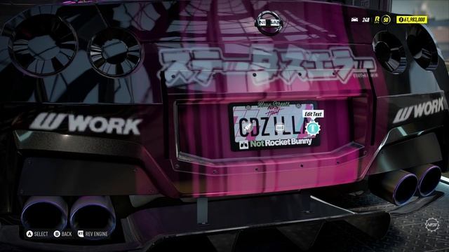 NFS Heat Libertywalk GTR Full Build