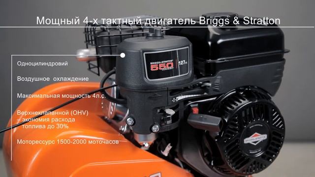 Мотокультиватор Triunfo TB 40 смотреть онлайн