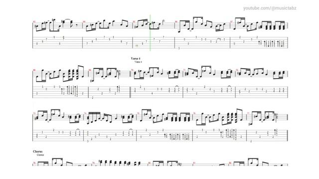 "Hotel California" by the Eagles Guitar Tab смотреть онлайн