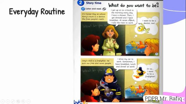 PDPR ENGLISH YEAR 3 MODULE 2 EVERYDAY ROUTINE смотреть онлайн