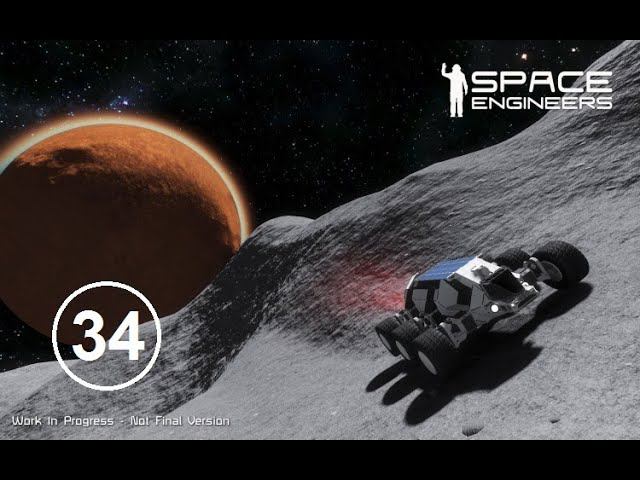Space Engineers (34) - Ангар почти закончен, но немного маловат. Герметизируем.