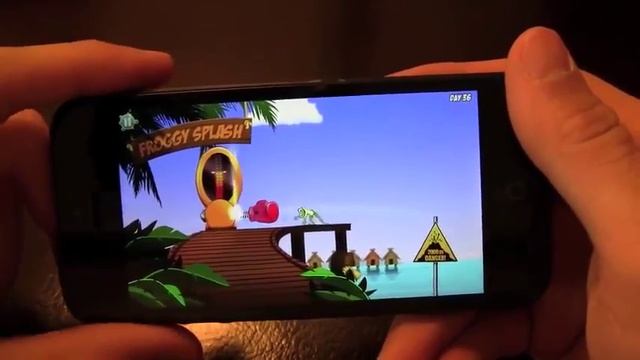 Froggy Splash iPhone App Review смотреть онлайн