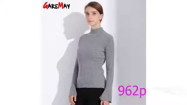 Одежда с AliExpress – Красивая женская водолазка GareMay смотреть онлайн