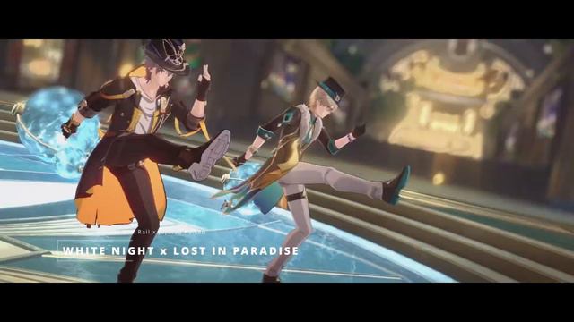 WHITE NIGHT x LOST IN PARADISE Mashup смотреть онлайн