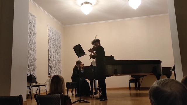 M.I.Glinka viola sonata 1 p. Gnesin Academy смотреть онлайн
