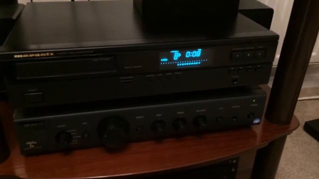 Marantz CD40 - TDA1541A DAC - playing through Arcam Alpha 7R смотреть онлайн