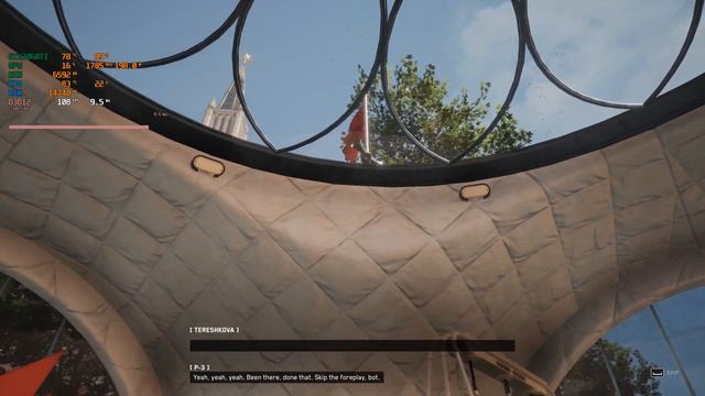 Atomic Heart RTX3060Ti + 5700X Gameplay Test MAX Settings 1440P