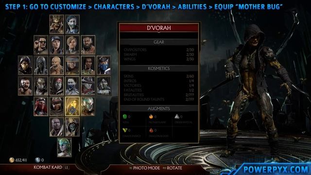 Mortal Kombat 11 - How to Play as Bug-Vorah (Total Disrespect Trophy / Achievement Guide) смотреть онлайн