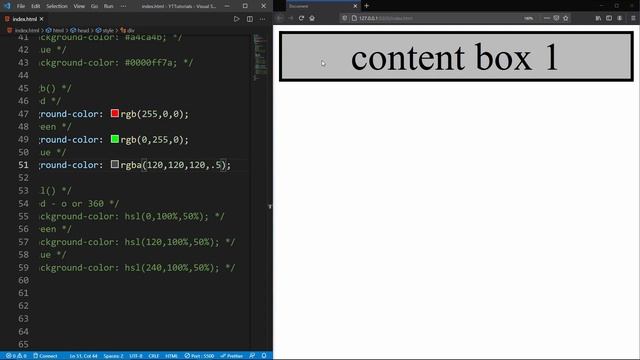 CSS COLORS - Hex, RGB, HSL, currentcolor. смотреть онлайн