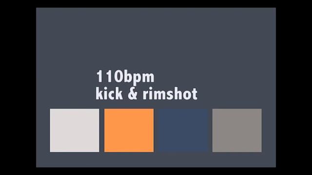 110 BPM Metronome - Roland TR-909 drum machine смотреть онлайн