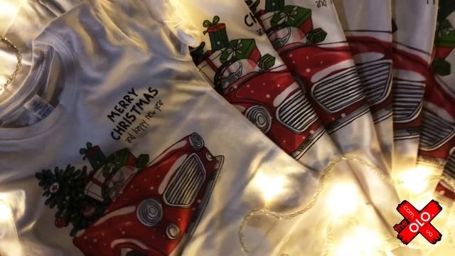 Новогодние футболочки для всей семьи family look - папа, мама, малыш? смотреть онлайн