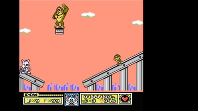 Dendy (Famicom,Nintendo,Nes) 8-bit Tiny Toon Adventures Битва с Боссами