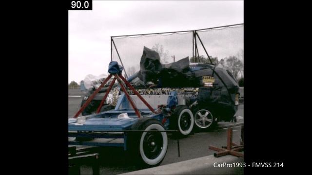 2007 Kia Sportage Hydrogen FCEV FMVSS 214MDB Side Crash Test смотреть онлайн