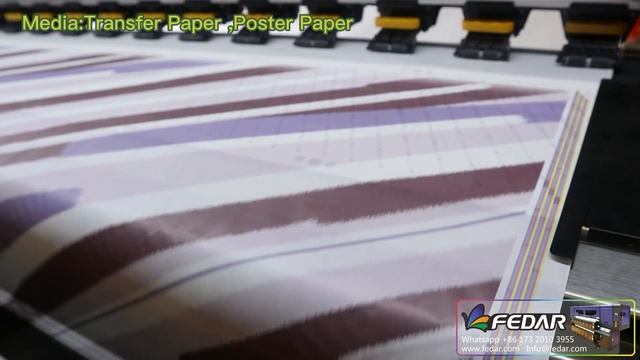 Fedar FD61915E 15 heads sublimation printer смотреть онлайн
