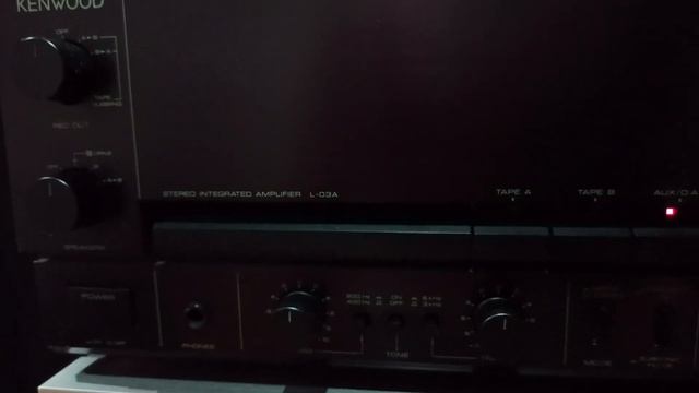 Kenwood L-03A against Trio KA-2200 and Onkyo D-77XG. смотреть онлайн