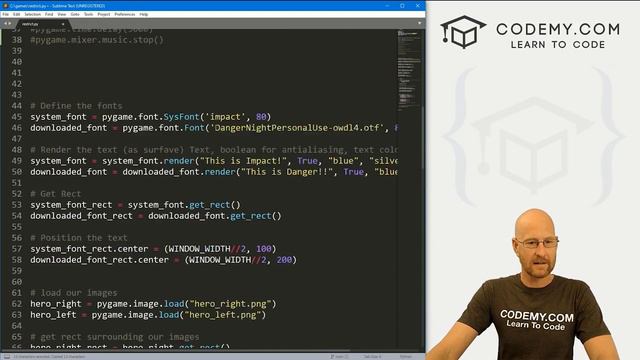 7. Restrict Character Movement - PyGame Thursdays 7 смотреть онлайн