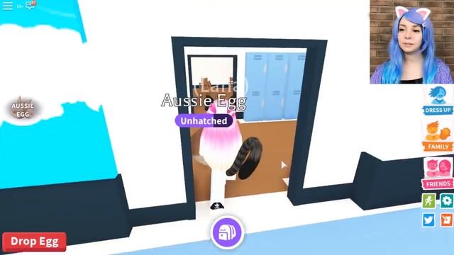 Новые питомцы из АВСТРАЛИИ! Кто попадётся? Adopt me roblox смотреть онлайн