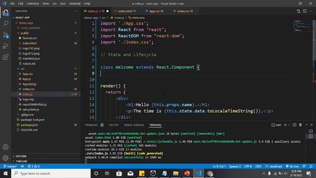 React Js Tutorial For Beginners смотреть онлайн