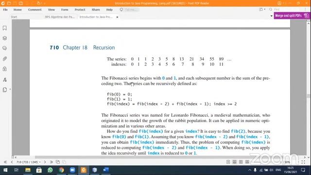 Pertemuan 25 Algoritma dan Pemrograman Java - Metode / Fungsi Rekursif смотреть онлайн