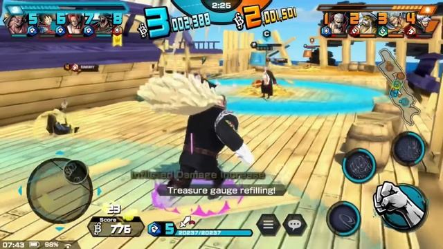 Ex-Roger Pirates! Douglas BULLET & Silvers RAYLEIGH Gameplay in SS | One Piece Bounty Rush (OPBR) смотреть онлайн
