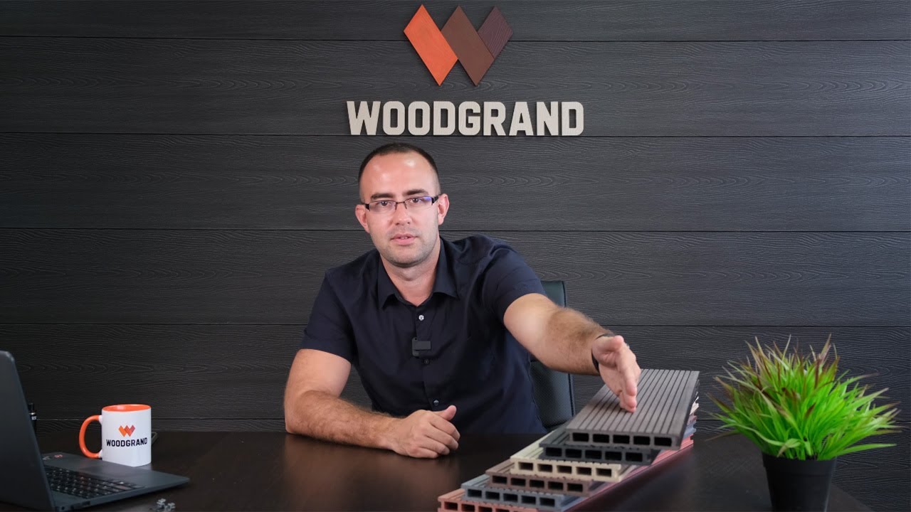 Террасная доска ДПК 150х22 мм от WOODGRAND. Назначение, цвета, рекомендации. смотреть онлайн