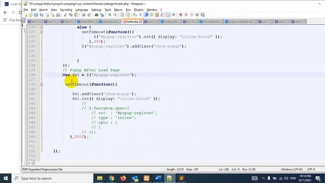How to create popup in WordPress without plugin - Demo show Popup смотреть онлайн