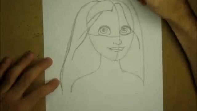 How to Draw Rapunzel from Tangled смотреть онлайн