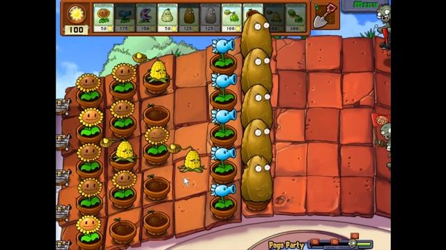 Plants VS Zombies || Mini-games || #19 Pogo Party смотреть онлайн