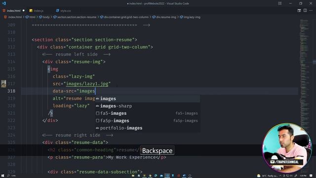 Website Development in Hindi #26: Adding Lazy Loading Functionality on Images ? смотреть онлайн