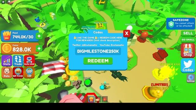 ALL NEW *SECRET* UPDATE CODES In ? Eating Simulator | Roblox ? Eating Simulator Codes смотреть онлайн