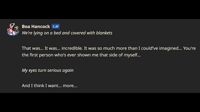 Completely Rizzing Up Boa (One Piece, Character.Ai) смотреть онлайн