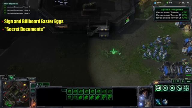 StarCraft II: Wings Of Liberty - Easter Eggs смотреть онлайн