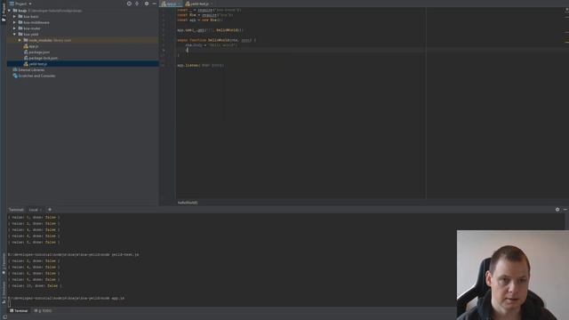 Koa - How to use yeild and await in Koa v3 смотреть онлайн
